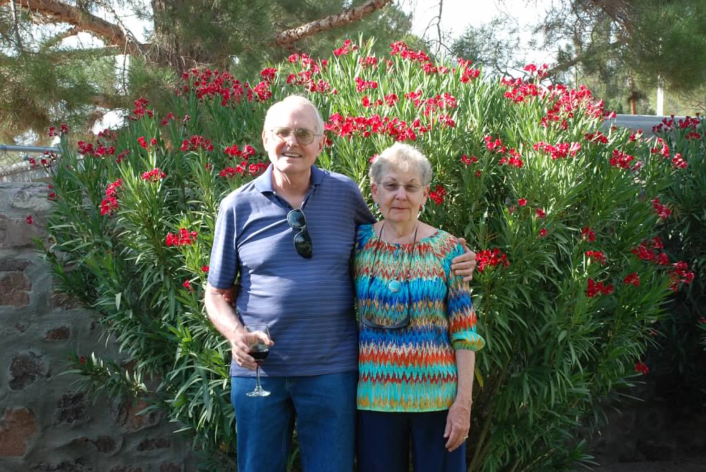 Ed and Jane McCullough, donors to the Storehouse NM FACE the Hunger Challenge 2021