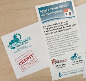water authority credit brochures