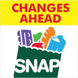 SNAP changes ahead