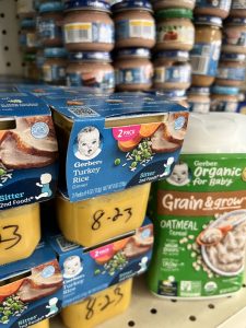 baby food jars at the Storehouse